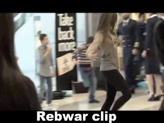 Beirut Airport Dabke Dance (Rebwar clip)
