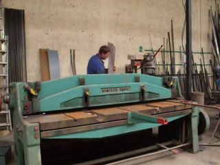 ferronnerie d'argoat cisaille guillotine bombled