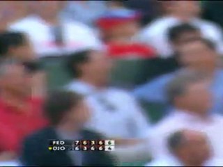 tie-break fin de série de Djoko