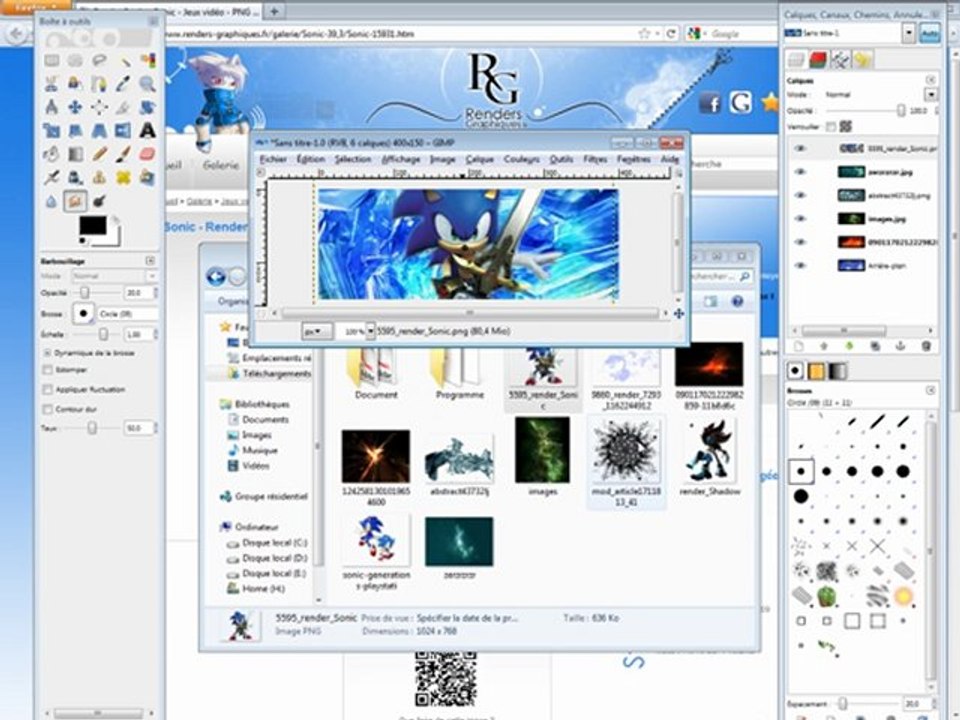 Vidéo Tutoriel Faire Une Signature Avec Gimp 2