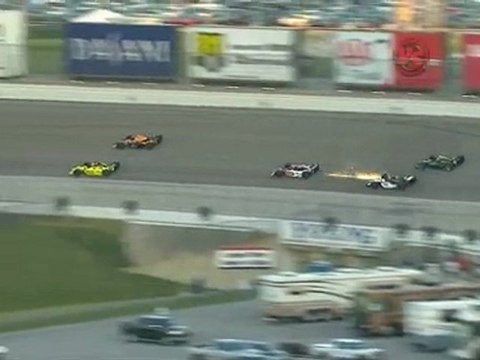 IndyCar 2010 Texas Sato Crash
