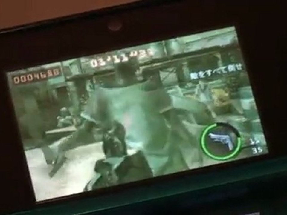 Resident Evil : The Mercenaries 3D - Gameplay 2