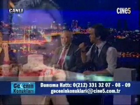 ERHAN GÜLER CANLI ZAHİDE CİNE5 GECENİN KONUKLARI