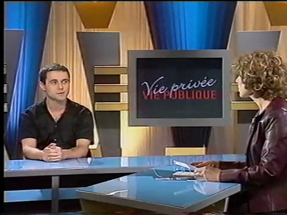 Rémi Lange dans  "Vie privée / vie publique" sur France 3 le 24 janvier 2001