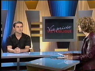 Rémi Lange dans  "Vie privée / vie publique" sur France 3 le 24 janvier 2001