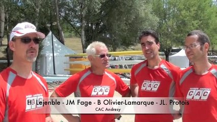 Critérium National handi-aviron et Vétéran 2011