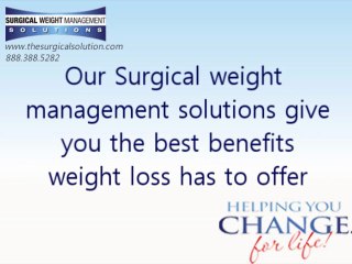 Benefits Of Surgery Bariatric Dallas