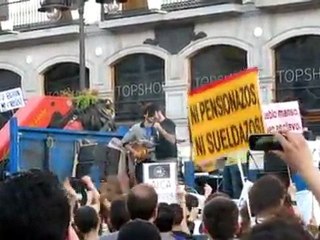 Democracia Real Ya - La Revolución no será televisada. Madrid. 20110515