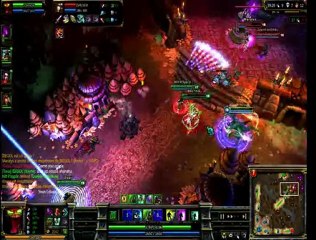 Partie en PVP de l'équipe Erazus avec Khaor et Nécroid part2