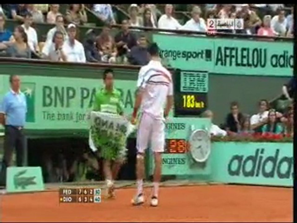 Federer × Djokovic set 3 part 3