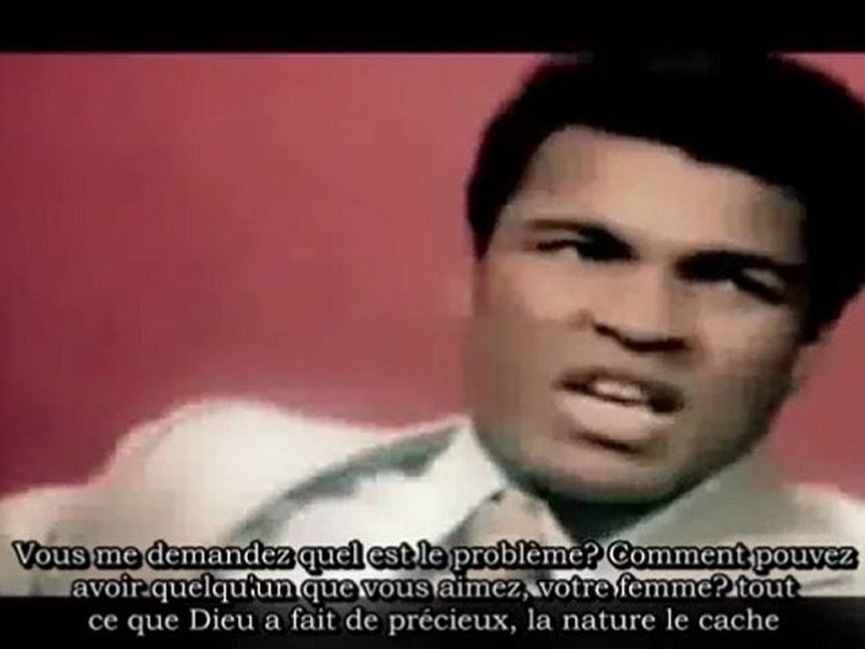 Mohamed Ali pour le hijab et le voile, et contre les mini-jupes