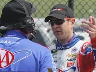 Kurt Busch Wins Kansas Pole