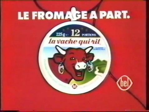 Publicité La vache qui rit BEL 1988