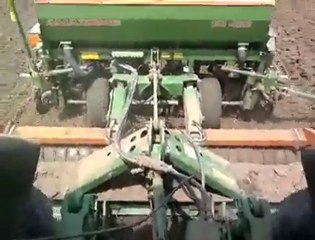 John Deere 8270R Pnömatik Mibzerle Mısır Ekimi