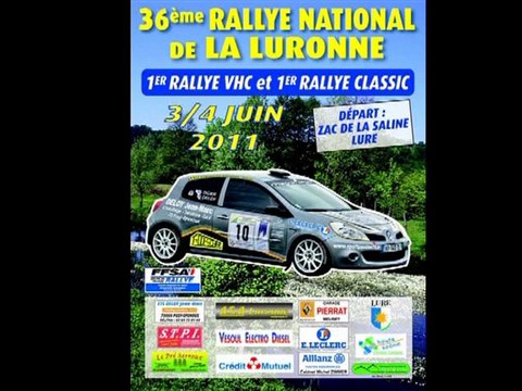 36eme rallye de la luronne ES 1 VHC & CLASSIC MODERNE du 1er au 25