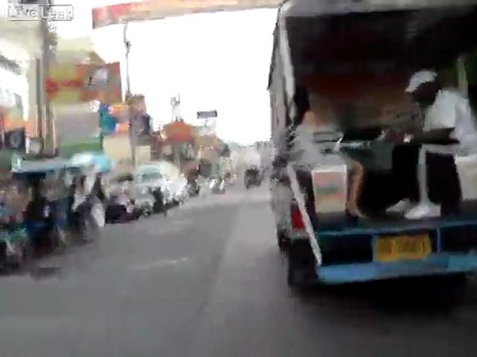 Normalen Verkehr Etikette in Thailand