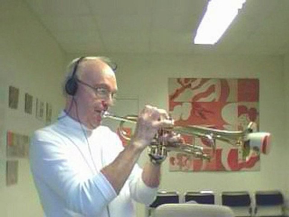 French Ballad "AUTUMN LEAVES"; Johnny D Bergh on Trumpet: