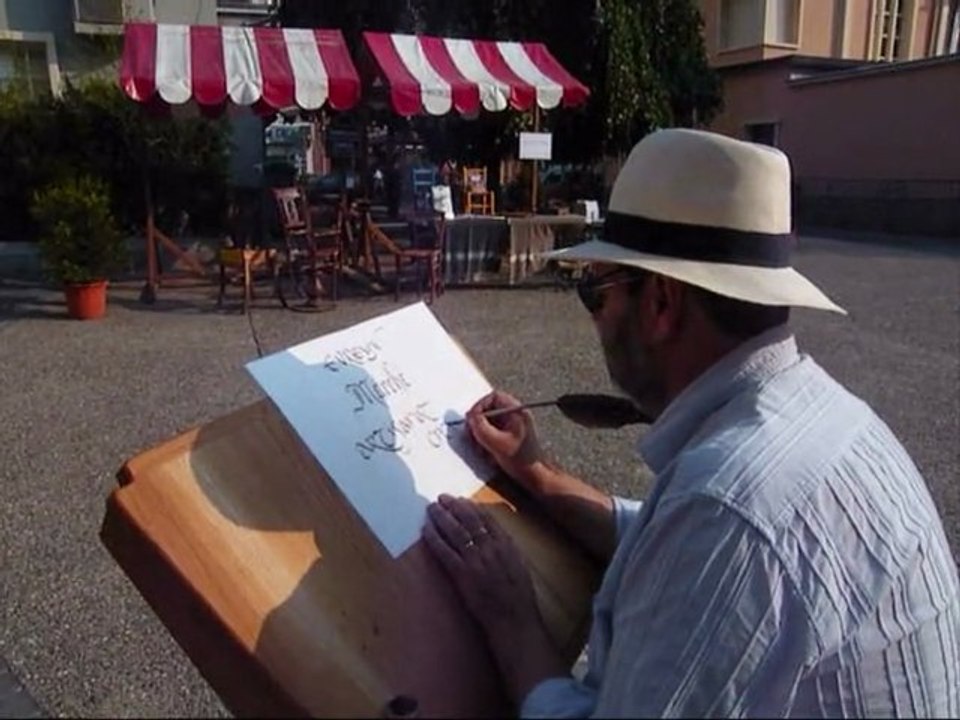 CALLIGRAPHIE MEDIEVALE CHINOISE EURE