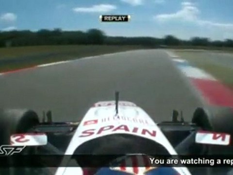 Superleague Formula 2011 Assen Qualifying De Villota crash