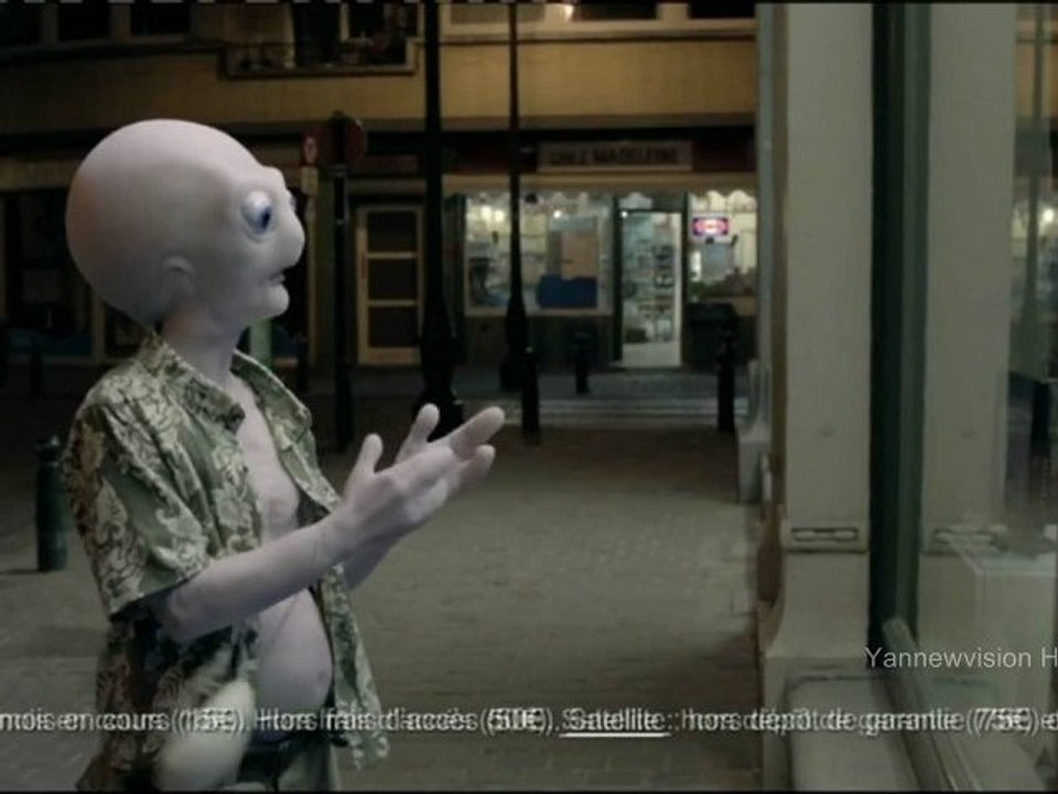 Publicité HD - CANALSAT ("L'extraterrestre") 2011