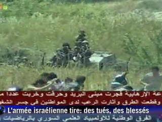 Plateau du Golan: tirs israéliens sur des manifestants