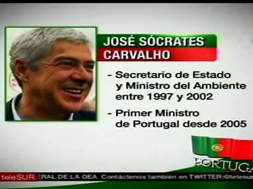 Socialistas compiten en elecciones de Portugal