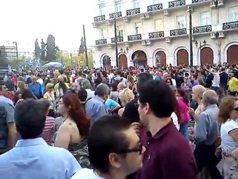 12 η ημέρα Αγανακτισμένων πλήθος κόσμου