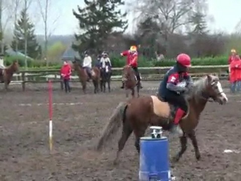 Pony Games Challenge Ch'tis Ouest  2011 Finale B à Corné Minimes du Logis du Poney