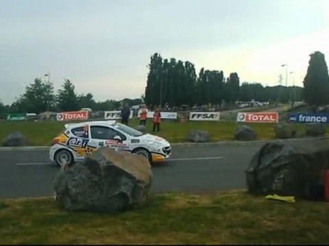 GERMAIN BONNEFIS RALLYE REGION LIMOUSIN SS ESTER TECHNOPOLE 2011