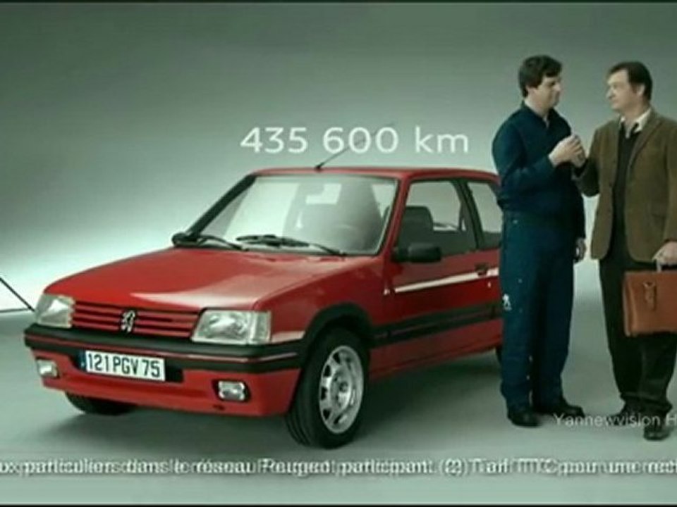 Publicité HD - "Service Après-Vente Peugeot" (107 / 607 / 205 GTI / 307 SW) 2011