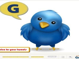 Add Voice to any Twitter, Facebook or social media graphic