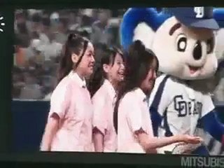 SKE48　高柳明音 始球式 ナゴヤドーム