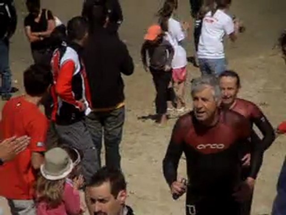 Triathlon de La Côte d'Amour  Le Pouliguen  TCA  1er Triathlon Mesquer Quimiac  1 juin 2011 wikinews3546