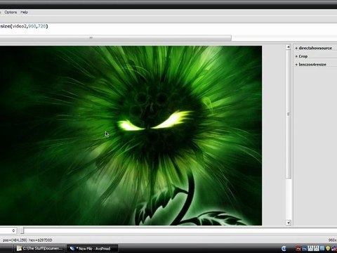 Random's How To's - Video Editing Part 1: Cropping, resizing, and border-adding in AviSynth