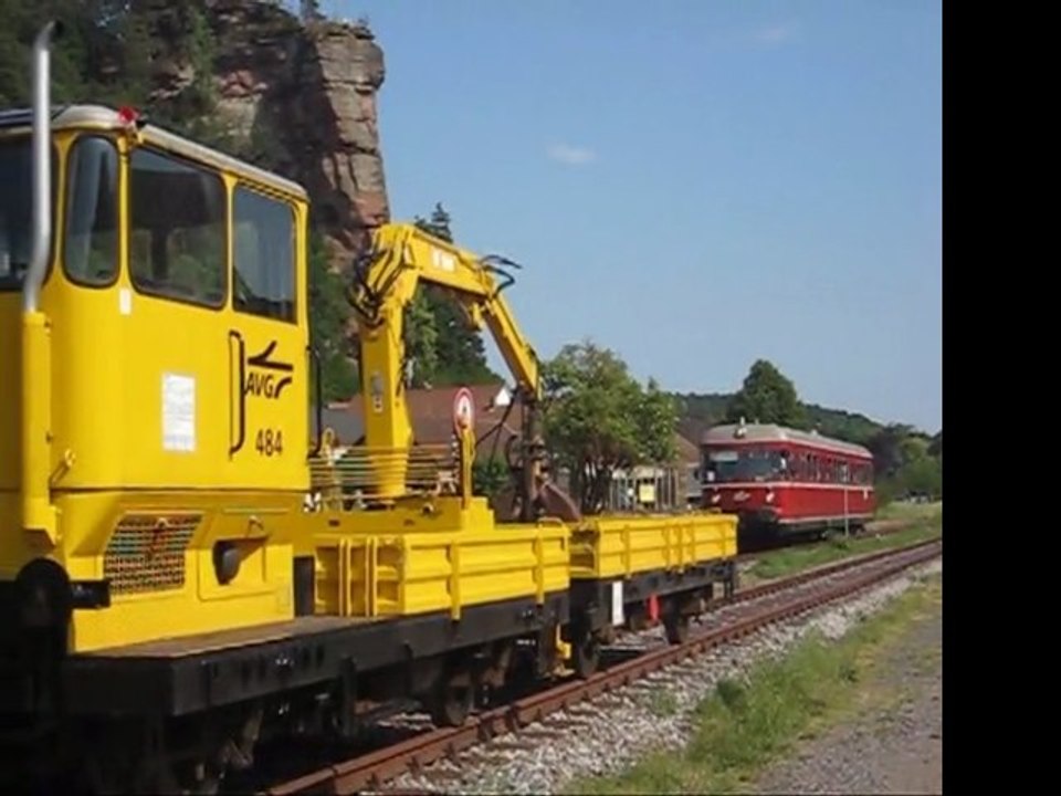 Felsenland-Express auf der Wieslauterbahn