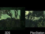 Metal Gear Solid Snake Eater 3D Video Comparison- 3DS vs. PS2