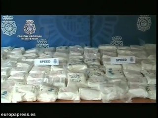 102 kilos de speed ocultos en flores