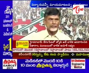 Chandrababu naidu speaking  on Farmers issue