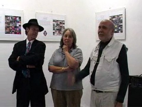 VERNISSAGE EXPO CHEMIN DE CROIX AVEC FRED FOREST GALERIE DEPARDIEU EN 2005 3ème et dernière Partie