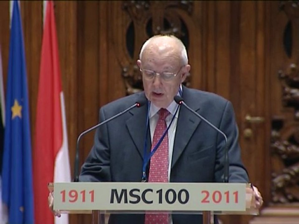 (Gb-2/6) Célébration du centenaire de l’attribution du prix Nobel de chimie à Marie Curie à la Sorbonne samedi 29 janvier 2011 Version anglaise 2/6