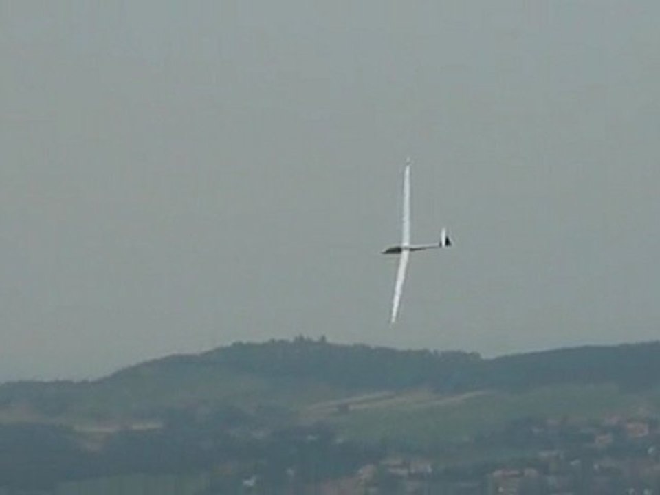 Vol du planeur de 8.80m de Ludo clavier
