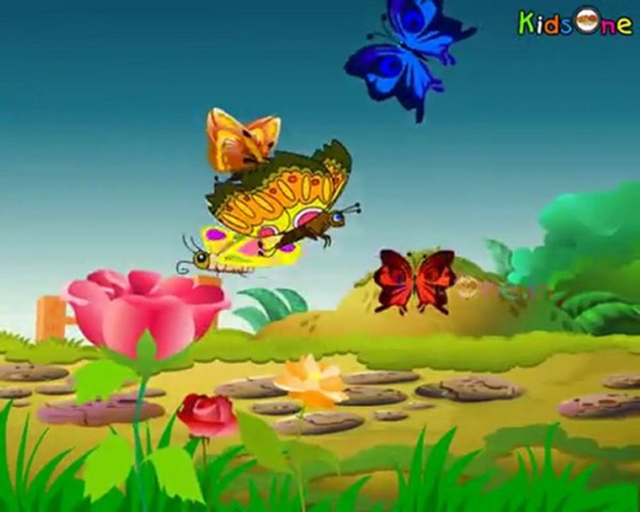 Thithli Thithli - Butterfly - Animated Nursery Rhymes