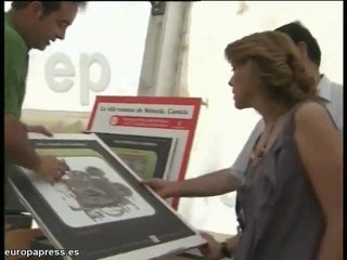 Cospedal visita mosaico romano