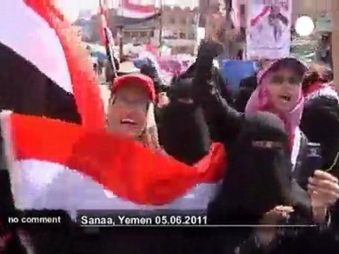 Yémen : les opposants fêtent le départ ... - no comment