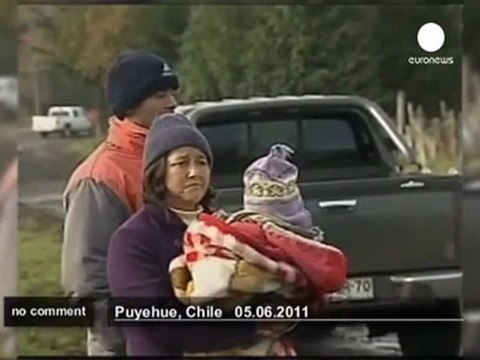 Eruption volcanique au Chili - no comment