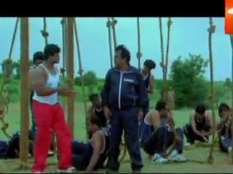 Police women chasing Brahmi with Guns