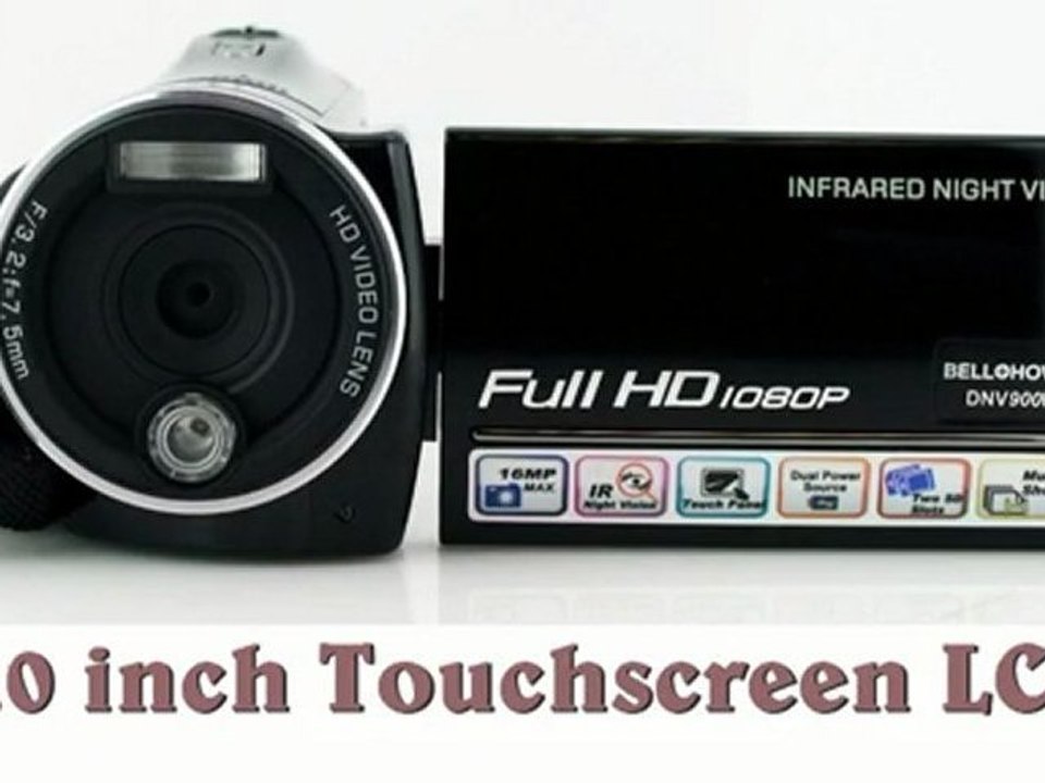 Presensation: Bell+Howell DNV900HD Night Vision 1080p High Definition Digital Video Camcorder