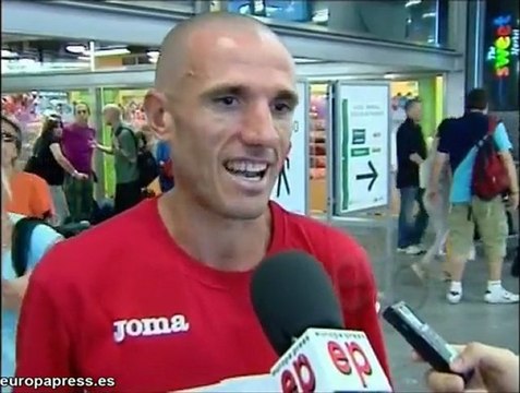 Chema Martínez, con su medalla más emotiva