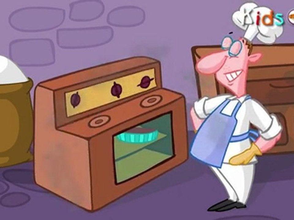 Pat a Cake - Nursery Rhymes - English Animated Rhymes