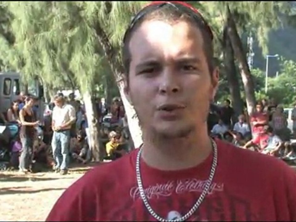 Les indignées de l'île de la Réunion - Rencontre à Saint-Leu - 5 juin 2011